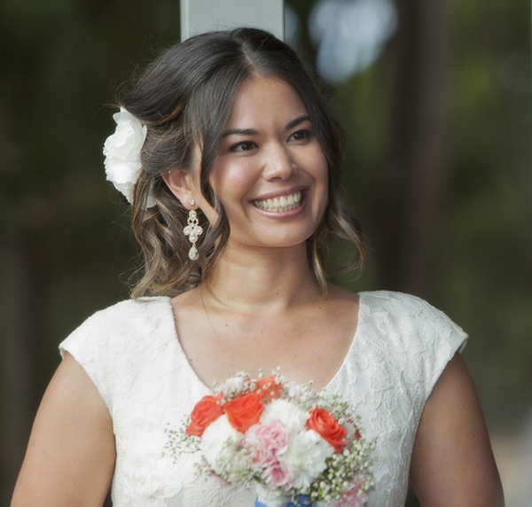 bridal hair