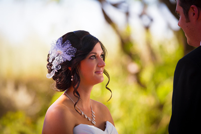 bridal hairdressing