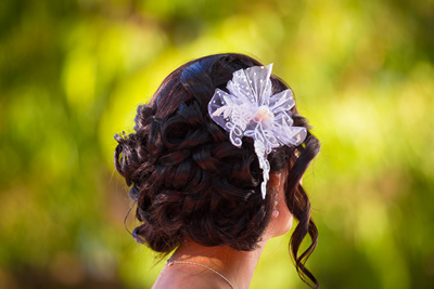 bridal hairdressing