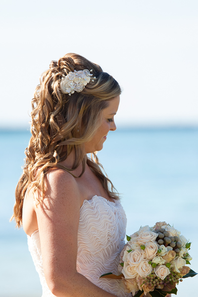 bridal hair